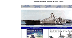 Desktop Screenshot of admiral-hipper-class.dk